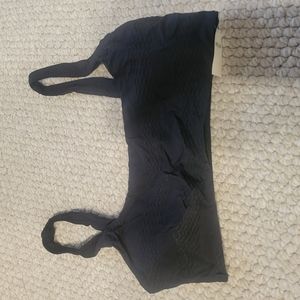 Seamless Black Bralette